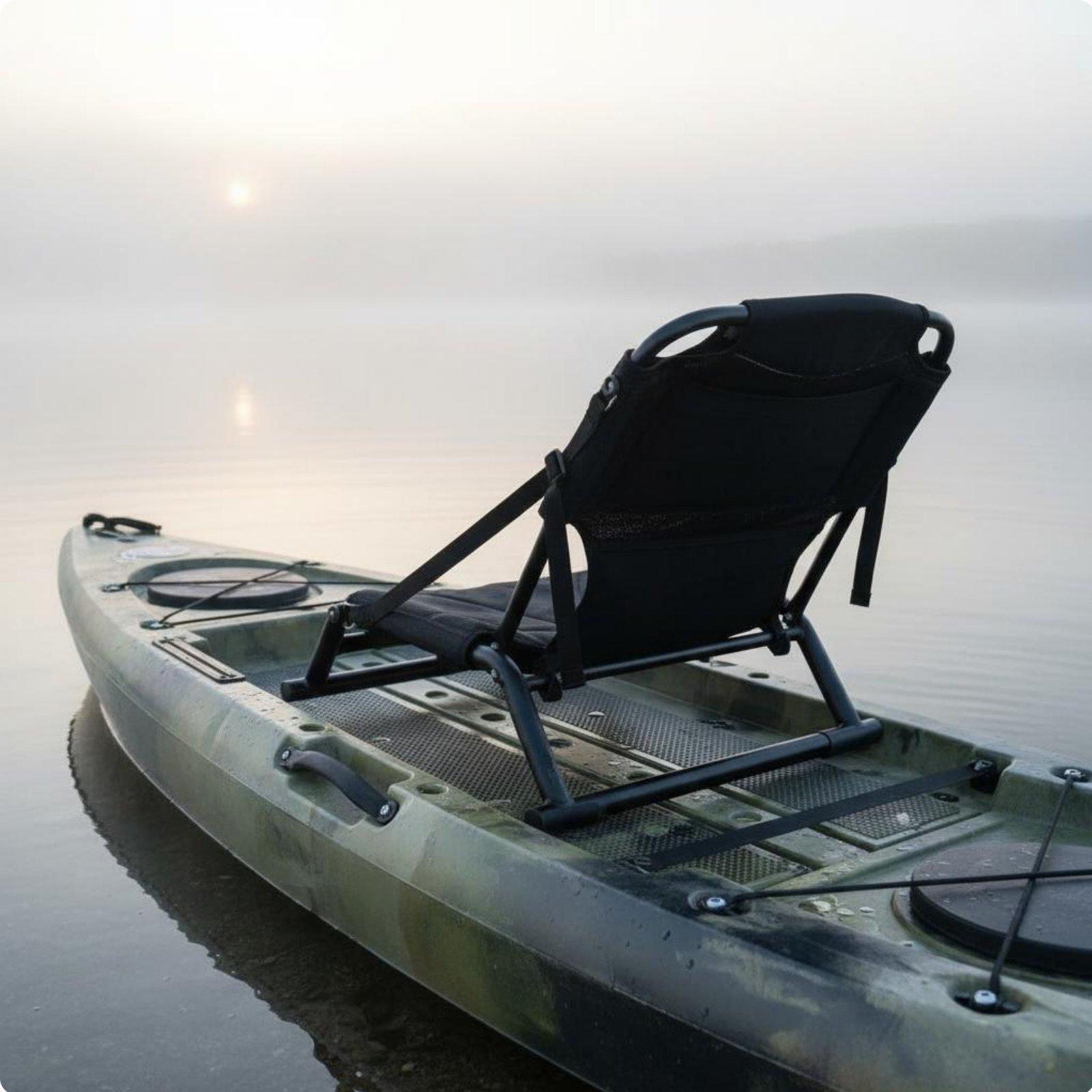Fishing Boat Seat - Dayanıklı, Katlanabilir, Ayarlanabilir, Çelik Gövdeli, Deniz