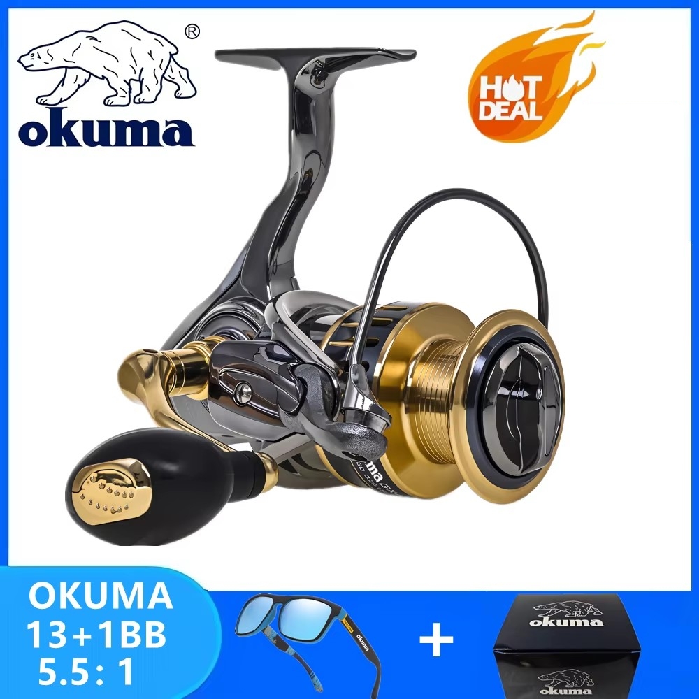 Fishing Boat Steering Wheel - Okuma Orijinal Tüm Metal Balıkçılık Makarası
