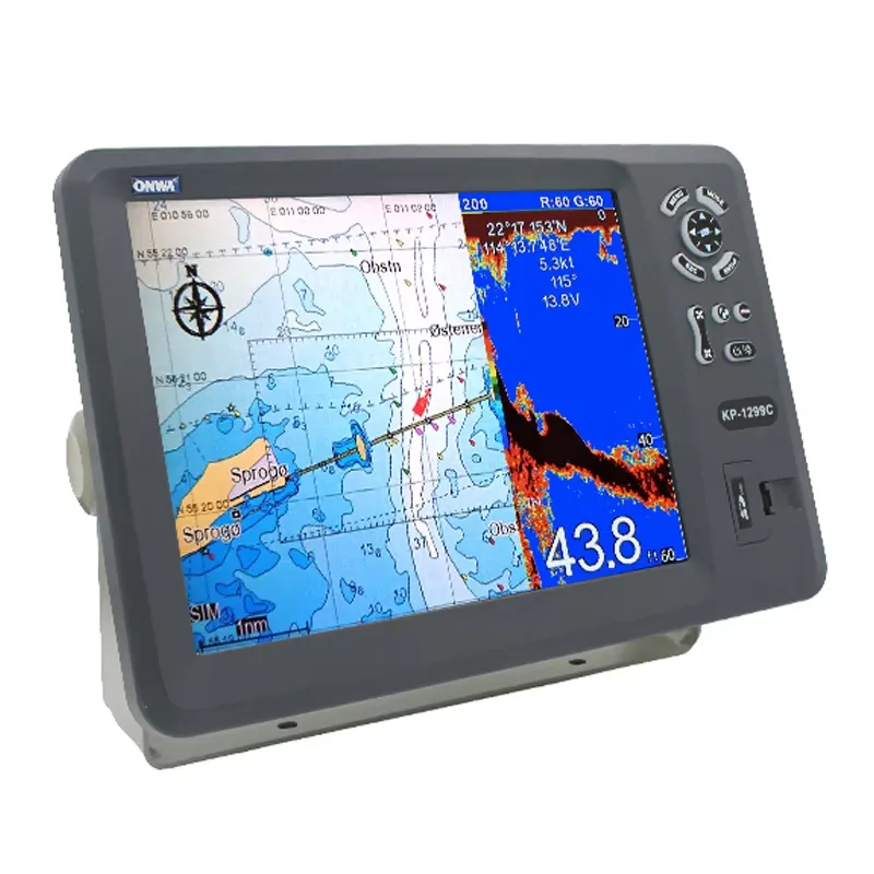 Fishing Boat Gps - GPS Harita Çizici, 12 İnç Deniz