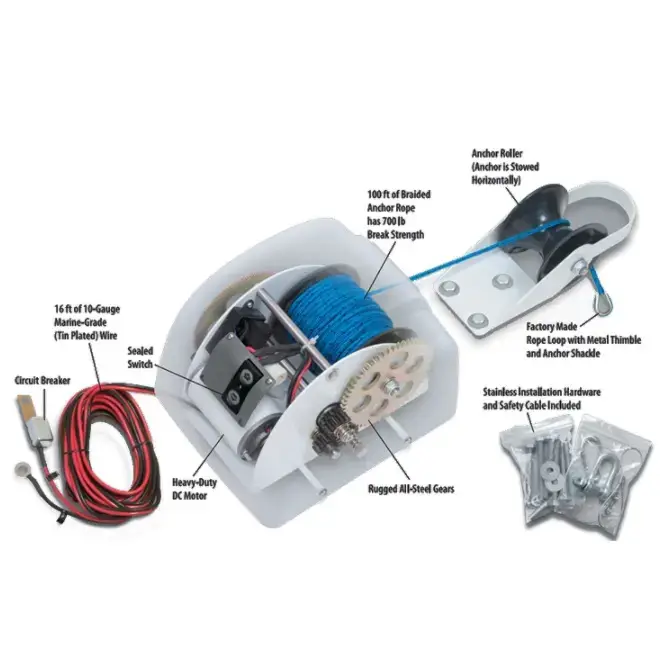 Fabrika Doğrudan Yelkenli Yat  - Fishing Boat Anchor Winch incelemesi ve fiyatı